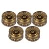 5Pcs Guitar Speed Control Knobs Electric Guitar Top Hat Knobs Acrylic Guitar Volumes Tone Control Knobs Easy To Use