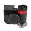 12V 139DB Loud Electronic Snail Ultra Compact Dual Air Horn for Motorcycle Yacht Boat