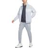 Nike Giacca reversibile in sherpa con collo alto e stampa logo da uomo, grigio lupo FB1910-012