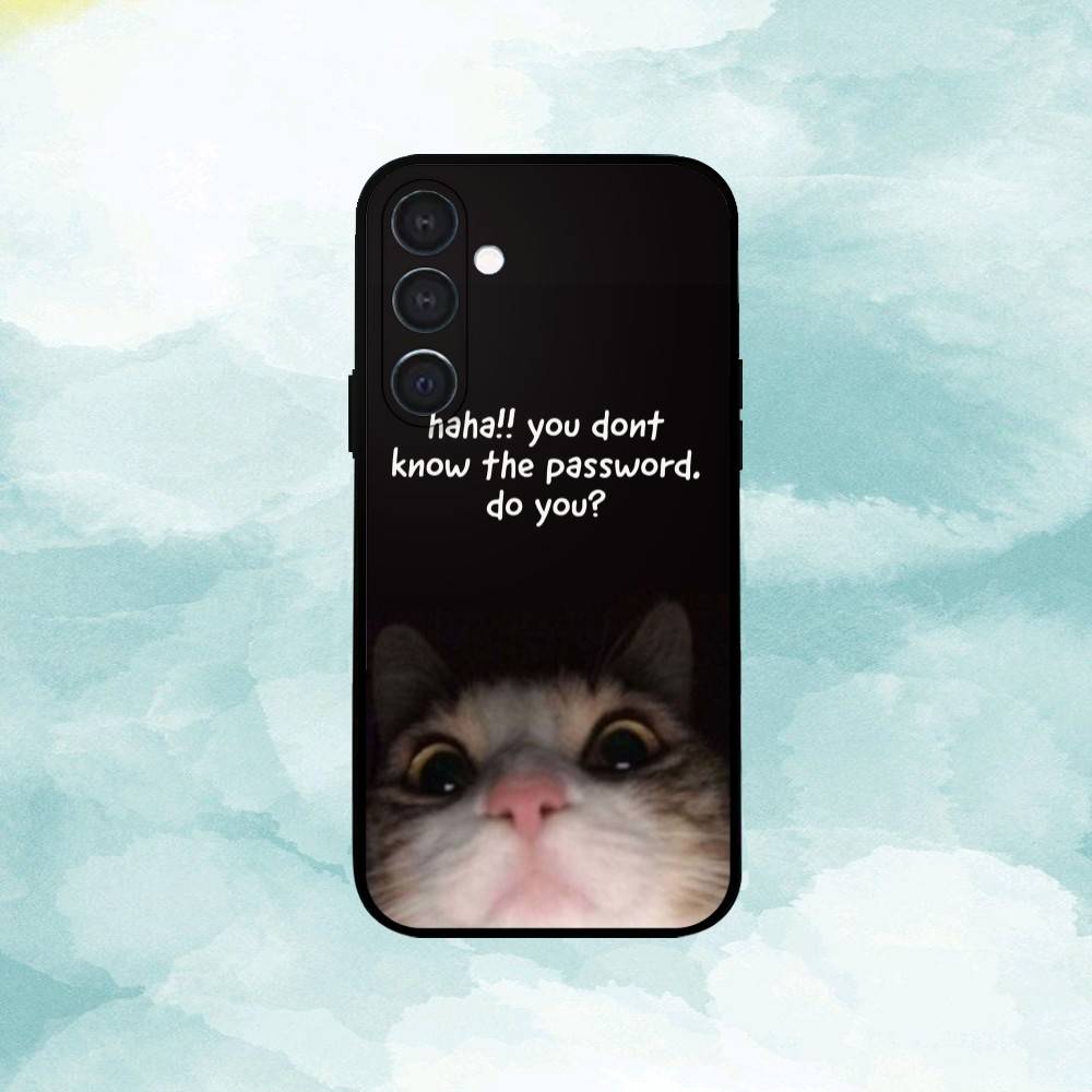1PC Dont Touch My Phone Phone Case For Samsung A73,72,71,53,52,51,22,91,80, Soft Black Cover