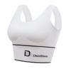Women Sports Bras Letters Long Underwear Workout Streetwear Tank Tops Girls Y2K Tops Bras Simple Fashion Female Underwear Vest