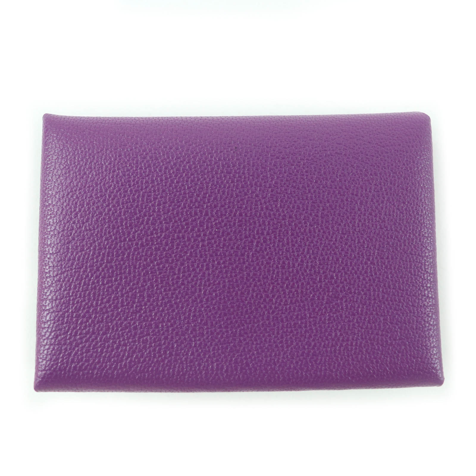 

Pristine HERMES Coin case Calvi duo Serie Metal Shave Women Used