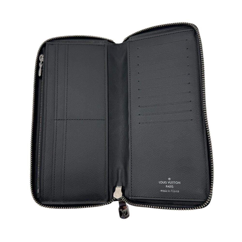 LOUIS VUITTON M62295 leather Purse black leather Used