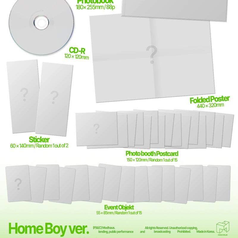 [VORBESTELLUNG] idntt – mini [] Street Boy Ver. / Home Boy Ver.