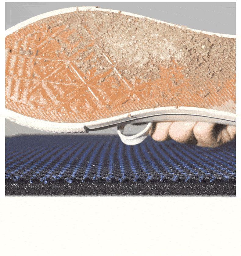 Non-Slip Outdoor Entrance Doormat - Elastic and Durable Front Door Mat