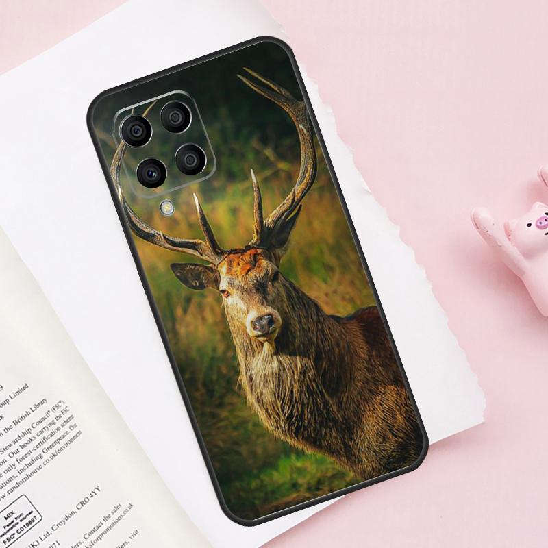 Animal Deer Case For Samsung Galaxy M15 M35 M55 M51 M31 M21 M11 M16 M36 M56 M53 M12 M32 M52 M14 M34 M54