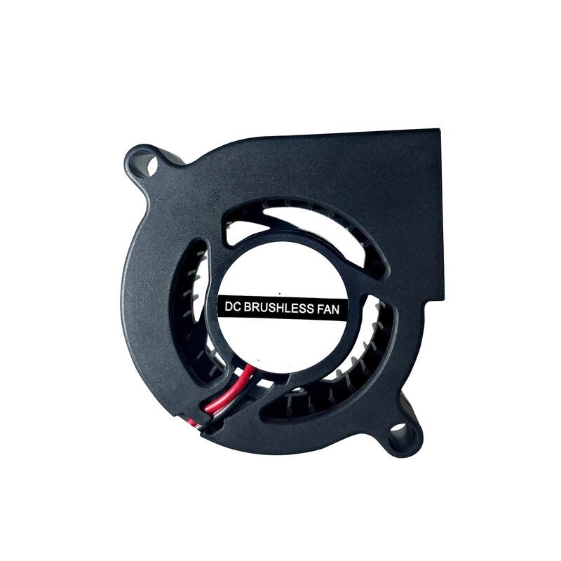 Banjue DC5020 12V Centrifugal Blower Cooling Fan, 4-Pack CN plug (adapter included)