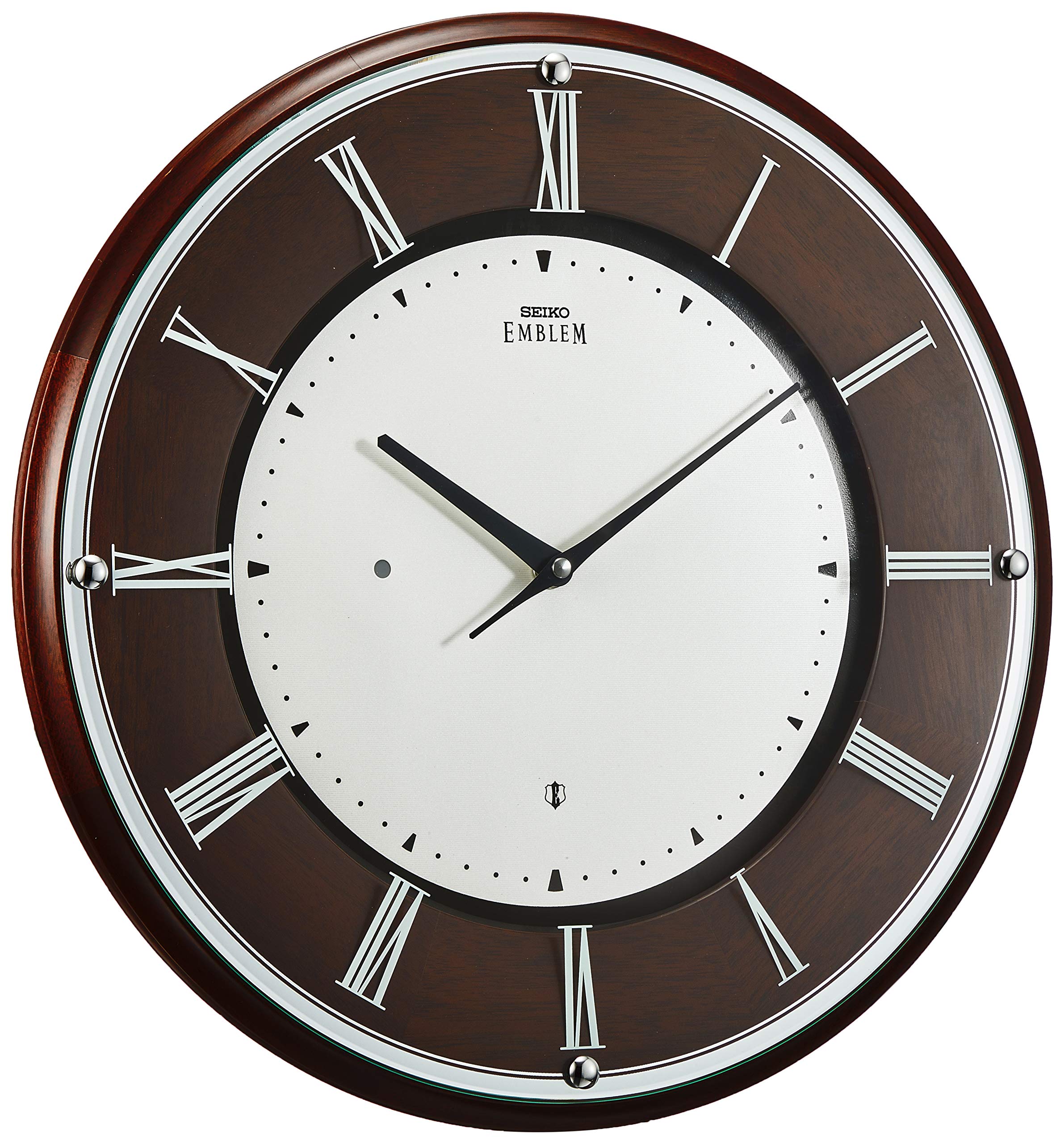 

Годинник Seiko Настінний Годинник Tea Wood Діаметр 340x34 мм Радіо Аналог SEIKO EMBLEM HS540B