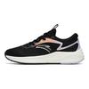 Anta Road Run Cushioning Slip Resistant Abrasion Resistant Low top Running Shoes Women's Black Purple 922315519-4