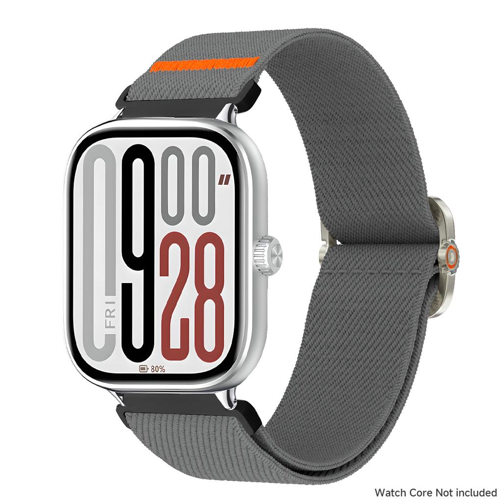 Elastic Nylon Band For Xiaomi Watch Miband 9/8 Pro Braided Sport Strap For Redmi Watch 6 5 4 Smartwatch Bracelet Accessories