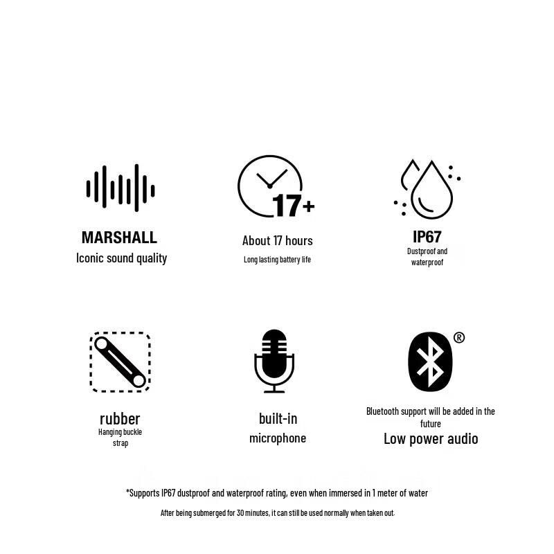 Marshall Willen II Portable Bluetooth Speaker