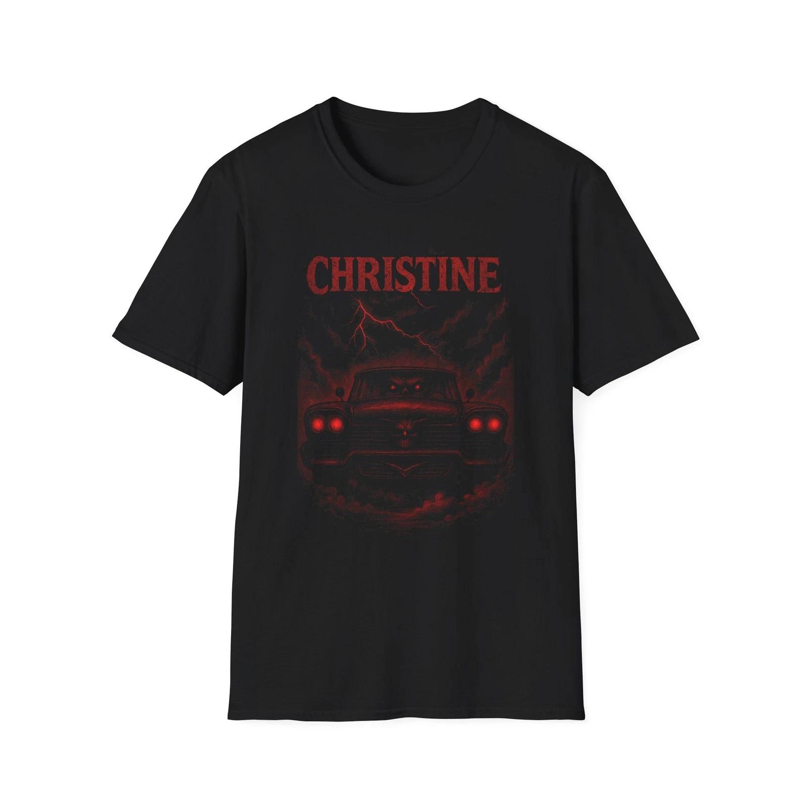 Christine Movie T-Shirt, Horror Film Lover Tee, Stephen King Fan Gift, Retro XXL