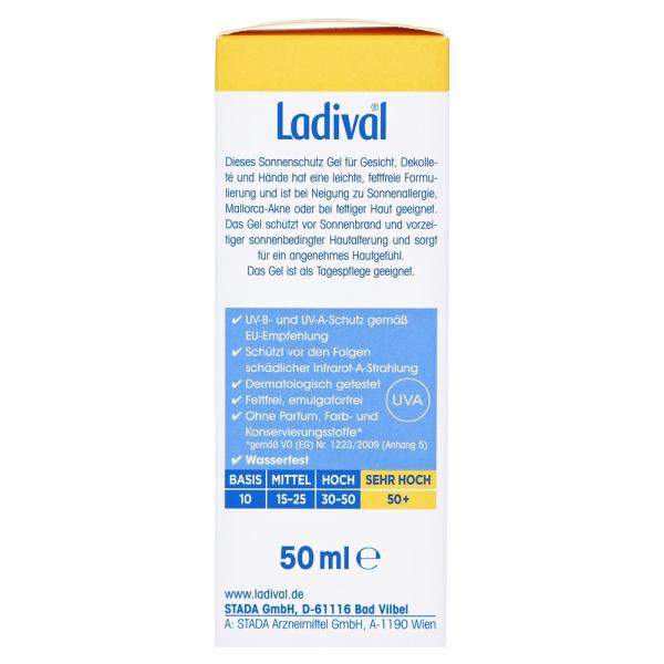 Radival Sun Gel for troubled skin SPF 50+ 50 ml