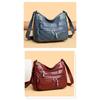 2025 New Soft Leather Bag Women's New Fashion Casual Versatile Temperament Shoulder Messenger Bag