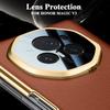 Cowhide Flip Leather Case for Honor Magic V5 Business Smart Sleep Wake Cell Phone Cover Cases for MagicV5 Lens Stand Capa