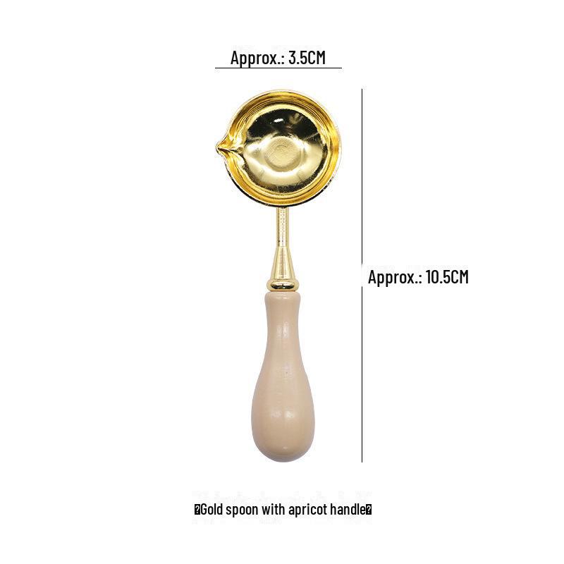 Vintage Wax Seal Spoon Set for Envelopes - Complete Novice Tool Kit