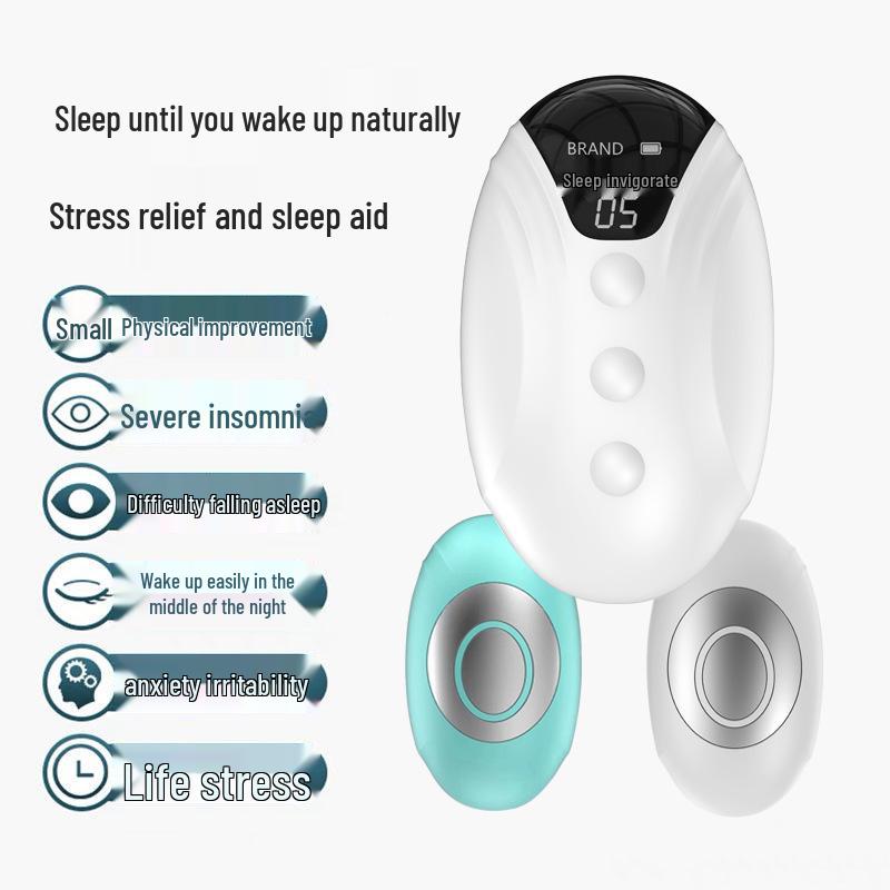Portable Rapid Microcurrent Sleep Aid for Quick Sleep Induction