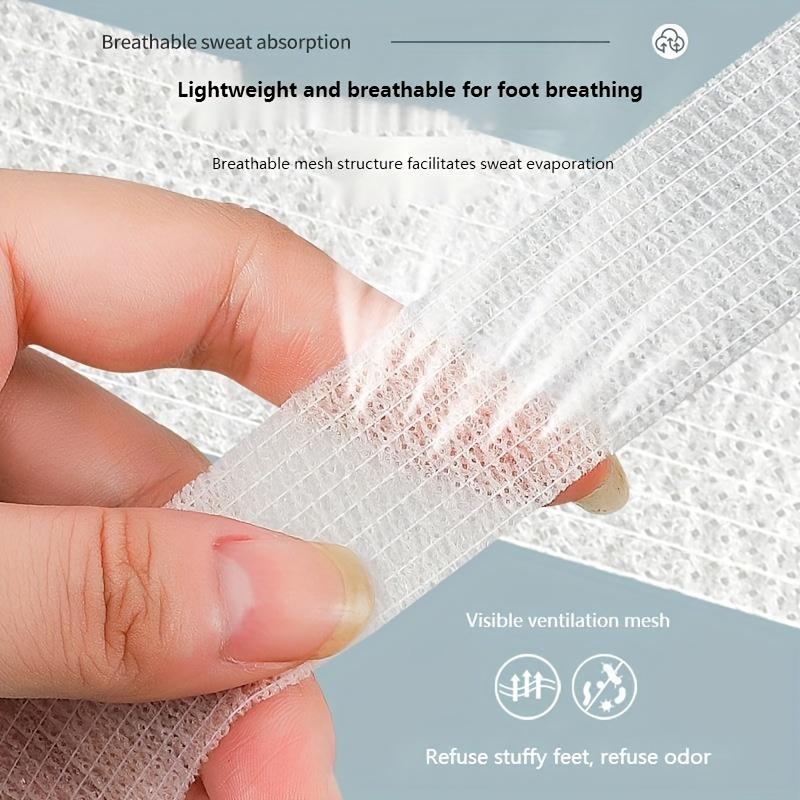 Flexible Self-adhesive Bandage Tape Breathable Toe and Heel Protector Cushion Strips  Finger Toe Elastic Bandage