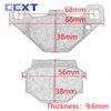 Motorcycle Rear Brake Pads For KAWASAKI KSR KMX125 KX125 KX250 KMX200 KLE250 ZZR250 ZXR250 ZR250 KLX250 ZR400 GPZ500 KLX500