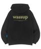 Fleece-Lined H Wassup Hoodie Unisex Big Size M~4Xl (Type A)