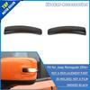 Smoked Black Side Mirror Marker Turn Signal Light Covers For Jeep Renegade 2016+