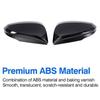 Car Side Rearview Mirror Cover Caps Trim For Toyota Harrier Venza XU80 - Wing Door Side Mirror Shell Decoration