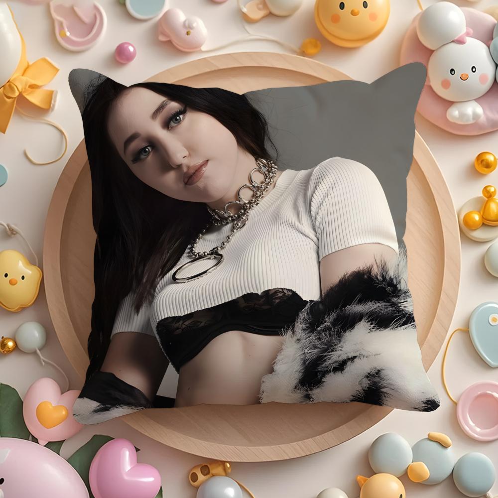 N-Noah Singer C-Cyrus Cushion Cover Home & Car Multi-Scene Pillow Cover - Reversible, Soft & Durable for Daily Use