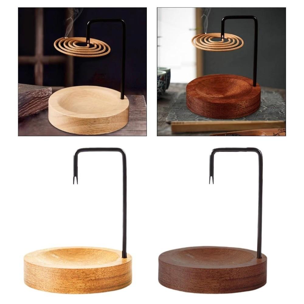 Wooden Incense Stick Stand Minimalist Incense Holder Removable Ash Collector Home Decoration