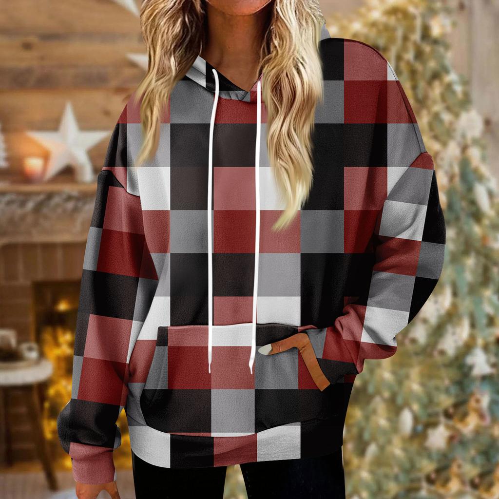 Hoodies For Women Oversized Winter Plush Cute Sweatshirts Pullover Trendy Fall Winter Clothes