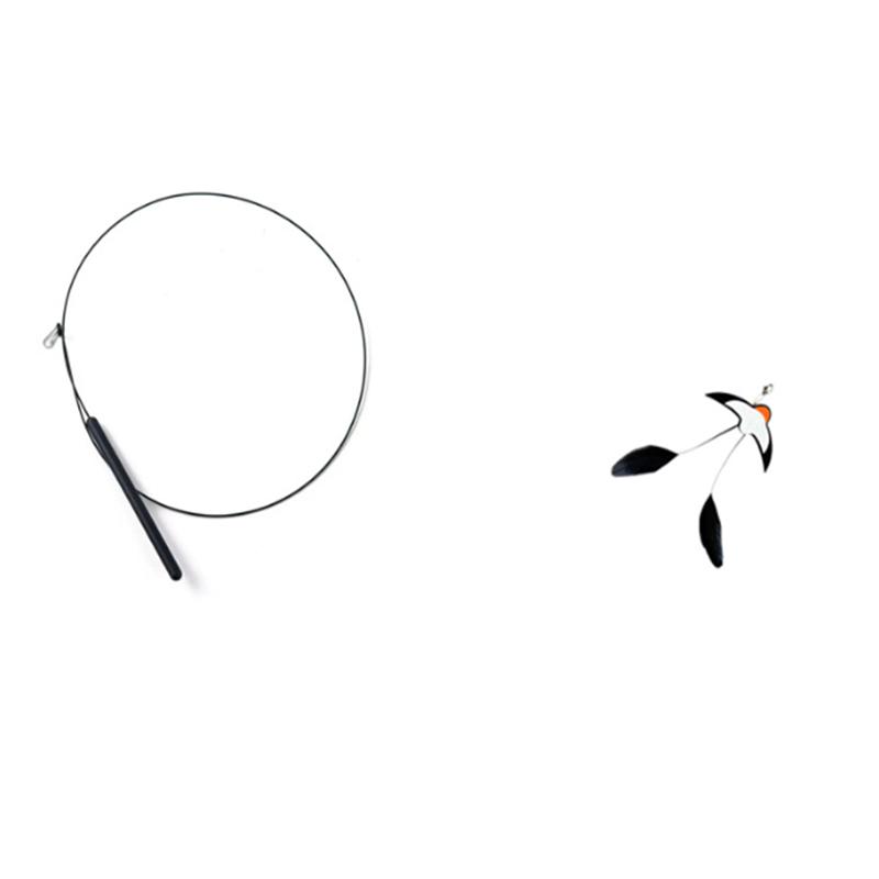 Cat toy cat funny stick little swallow with bell feather cat funny stick self-pleasure relief toy pet toy