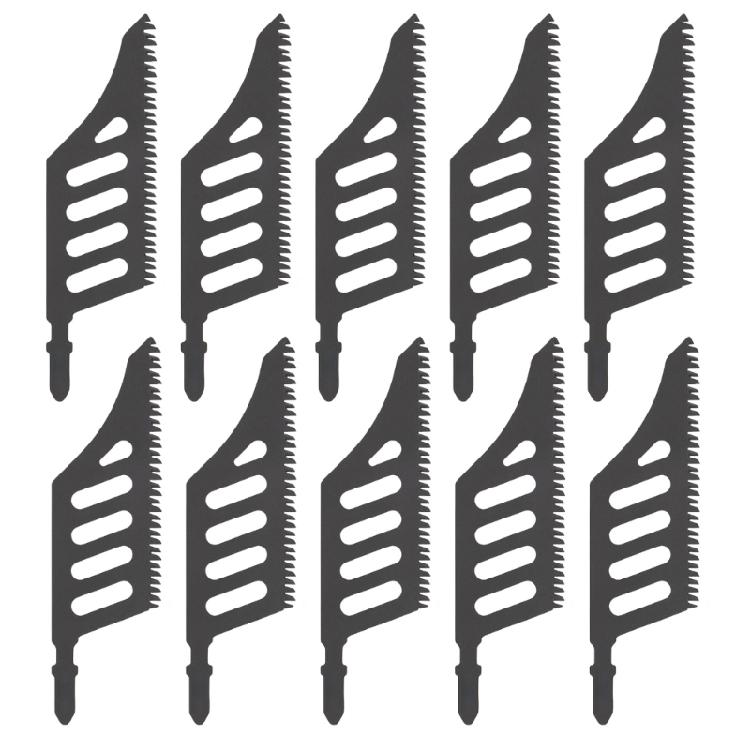Professional Coarse Teeth Reciprocating Jigsaws Blade Universal T Shank Compatibility Fast Cutting Wood Metal Flush Trim