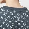 Gradient Knit Crew-neck Sweatshirt 1AFAPN