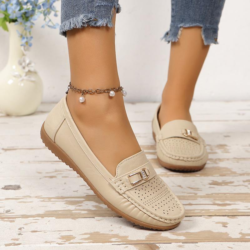 Doudou shoes women's new mother shoes large size non-slip nurse shoes one pedal casual single shoes women