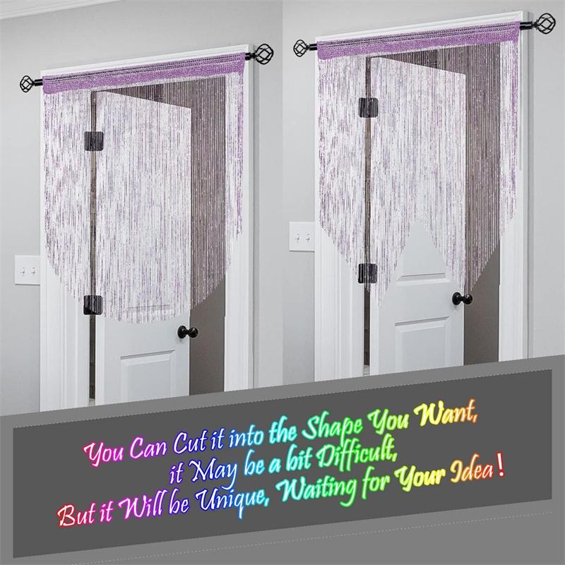 Curtain Handmade Boho Curtains for Bedroom Living Room Woven Wall Hanging Bohemian Decor for Window Doorway Closet Wedding Backdrop