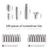 Repair Screwdriver Set 100pcs Screwdriver Set with Bit Driver Mini Screwdriver