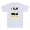 I Play Heavy Metal Tshirt Trombone Player Lover Gift Funny Retro Unisexs Shirts