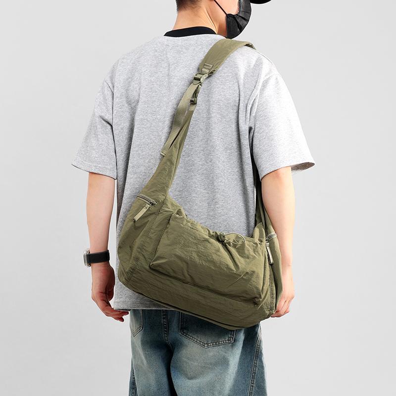 Crossbody-Tasche mit großem Fassungsvermögen, wasserabweisend, Sport, Outdoor, leicht, Schultertasche