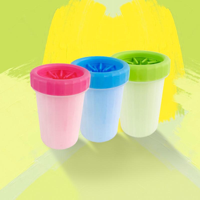 Curățător magic pentru lăbuțe pentru pisici și câini! Cupă automată de spălare a lăbuțelor fără ștergere pentru lăbuțe impecabile