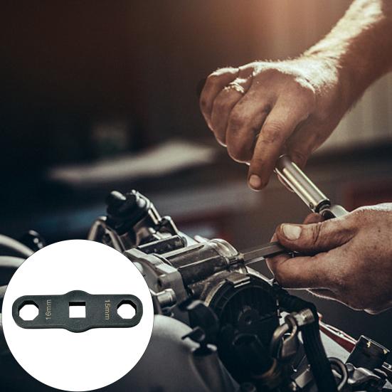Piezoelektrische Einspritzdüse Kappe Schraubenschlüssel 1/2 Zoll Antrieb 8-Punkt-Design Motorrad Gabel Werkzeug für sicheren Halt Professionelles Auto Reparaturwerkzeug