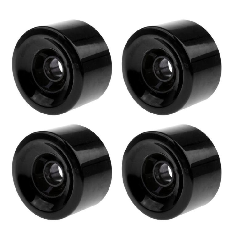 Longboards Wheels with Bearings, Soft Cruiser Wheel Street Wheel for Skateboards PU Skateboard Cruiser Wheel Replacement