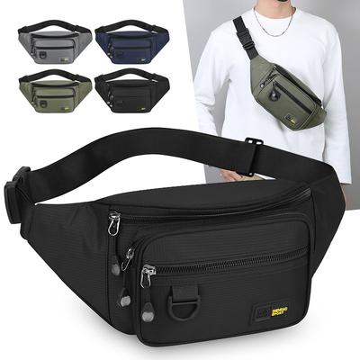 Wasserdichte Unisex-Hüfttasche – Funktionale Brust-Schlingentasche für Handy, Geldbörse, Outdoor-Sport & täglichen Gebrauch