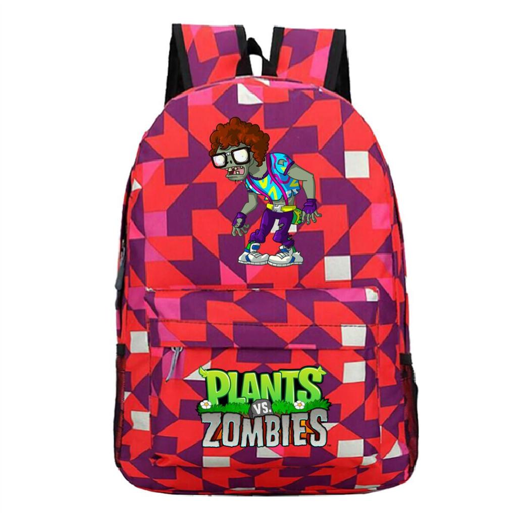 Game Merchandise Plants Vs. Zombies School Bag Casual Simple Backpack