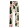 Women's Christmas Print Casual Pants for Holiday Festive Wear