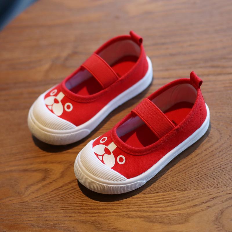 New Spring and Autumn Classmate Baby Canvas Shoes Children's Casual Shoes Fashion Boys and Girls Student Shoes