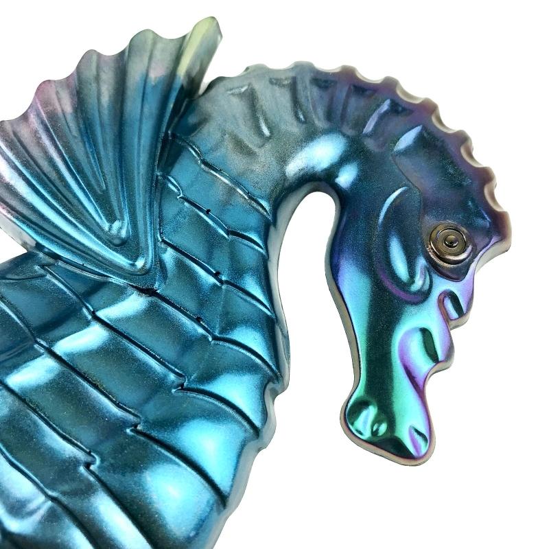 Wall Hanging Resin Moulds Seahorse Silicone Moulds Stereo Epoxy Resin Mould for DIY Craft Valentine's Home Decoration