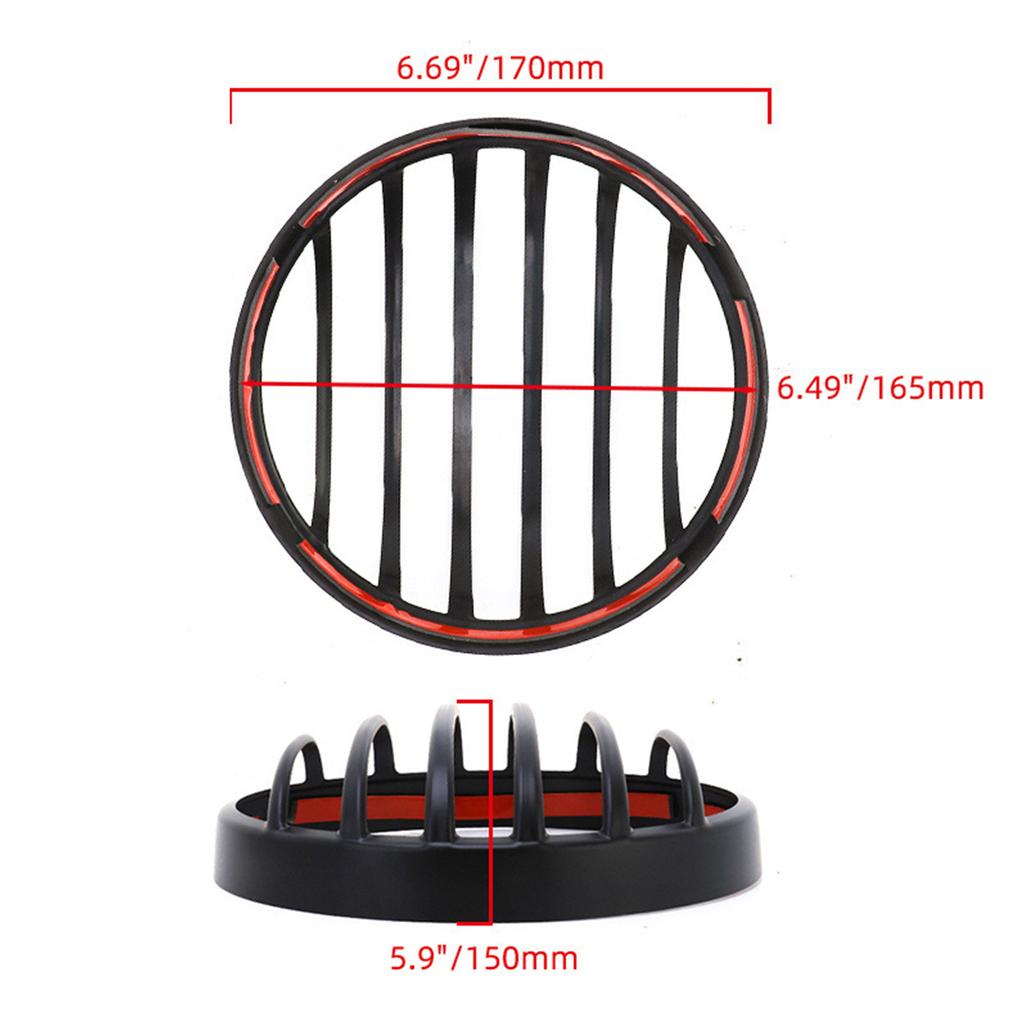 Motorrad Scheinwerfer Kopf Licht Schutz Schutz Abdeckung Schutz Grill Für Rebel CMX 300 Schwarz Protector