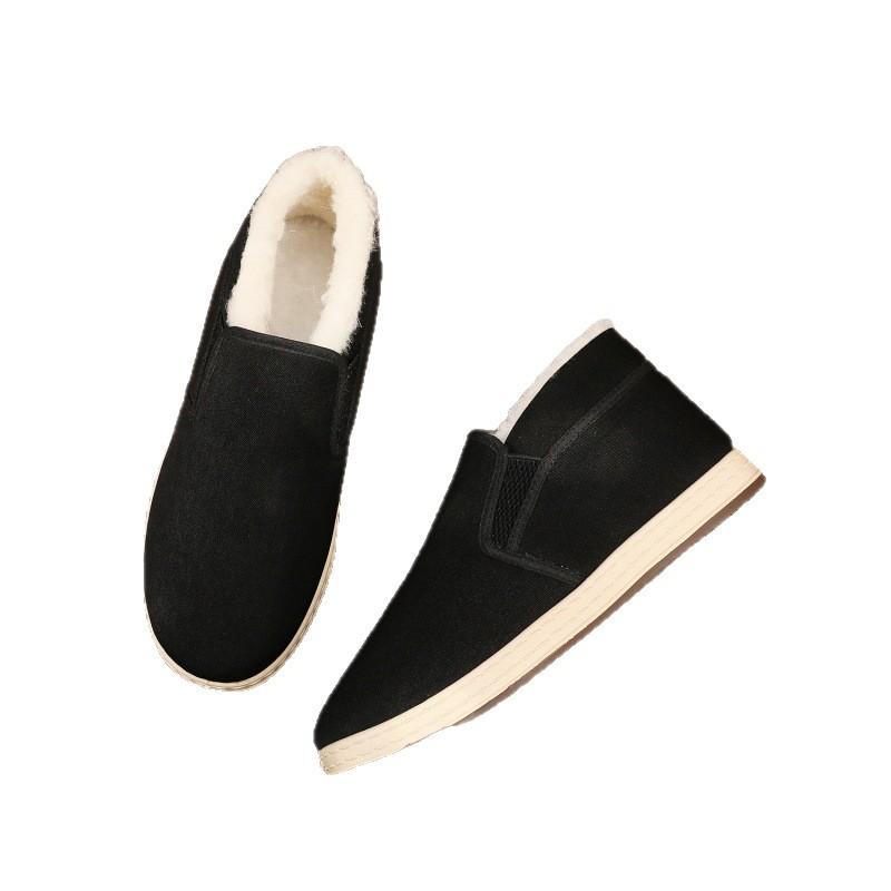 Cotton shoes, cloth shoes, winter fleece warmth, cotton thickening, lightweight cotton shoes