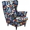 Armchair Cover Colorful Flowers Leaves Patterns Elastic [22Ew14]