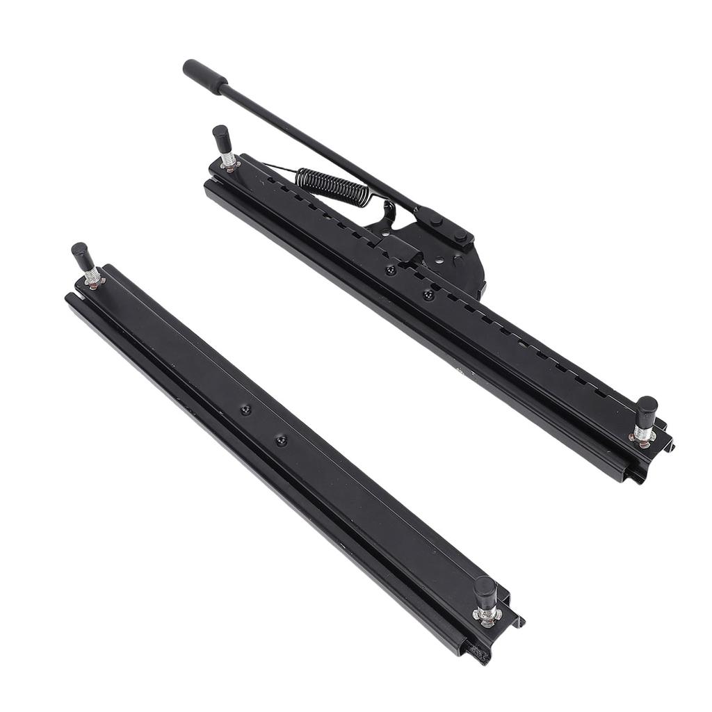 2 STÜCK Schiebesitzschienen-Set 320mm Verstellbare Sitzschiebeschienen Kaltgewalzter Stahl Sitzschieber für Auto Wohnmobil