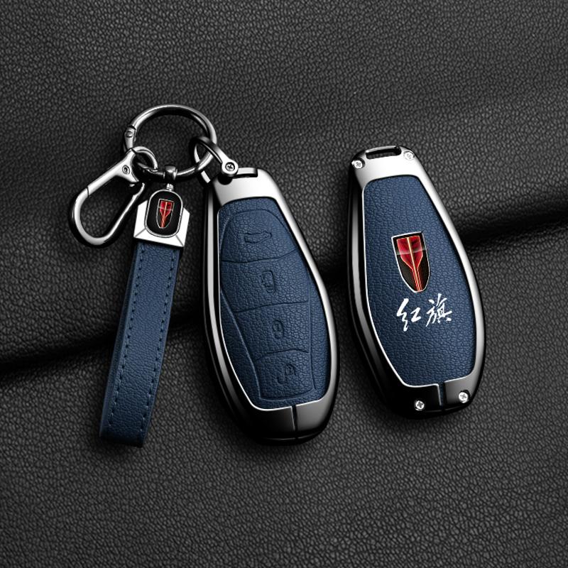 

Zinc Alloy For Hongqi Hs5 H5 H9 Hs7 H7 L5 Hs3 L9 Classic Protection Car Key Case Cover Key Shell Car Accessories